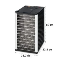 Fruit Jerky 14 Dörrautomat 1000W 30 Bis 70 °C 14 Etagen LC-Display -Haushaltsgerätegeschäft 10031317 yy 0007 logo