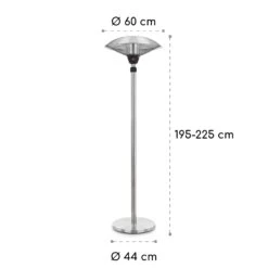 Heat Guard Infrarot-Heizstrahler IP44 Höhenverstellbar IR 2100W -Haushaltsgerätegeschäft 10031444 yy 0007 logo