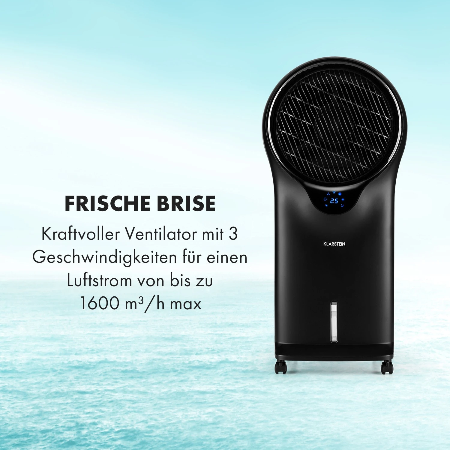 Whirlwind 3-in-1 Luftkühler Ventilator Luftbefeuchter 1600 M³/h 6 Whirlwind 3-in-1 Luftkühler Ventilator Luftbefeuchter 1600 M³/h – Bild 4