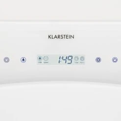 Secret Service Deckenhaube Dunstabzugshaube 220W Touch Glas LED Weiß -Haushaltsgerätegeschäft 10031696 yy 0004 logo Klarstein Secret Service Dunstabzugshaube weiss reedit