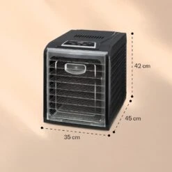 Fruit Jerky Plus 9 Dörrautomat Timer 9 Ablagen 600-700 W 35-70 °C -Haushaltsgerätegeschäft 10031936 yy 0005 logo
