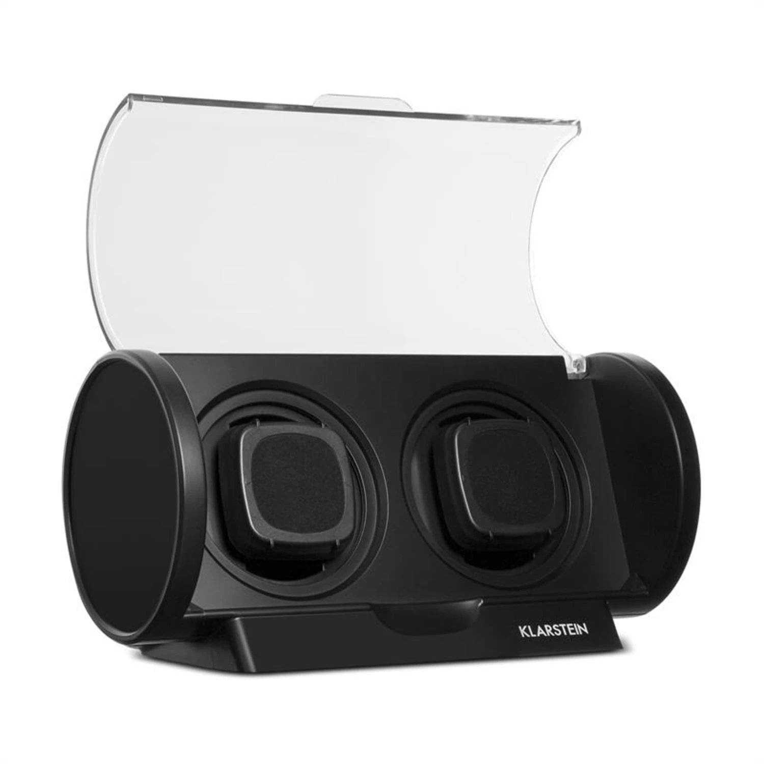 Lugano Uhrenbeweger Kunststoff 2 Uhren 4 Modi Schwarz 4 Lugano Uhrenbeweger Kunststoff 2 Uhren 4 Modi Schwarz – Bild 2