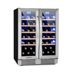 Vinovilla 42 Twin Built-In Duo Weinkühlschrank 2 Zonen 126l 42 Fl Glas