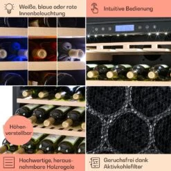 Vinovilla Grande 165 Built-in Uno Weinkühlschrank 425l 165Fl. Glastür 14 Vinovilla Grande 165 Built-in Uno Weinkühlschrank 425l 165Fl. Glastür -Haushaltsgerätegeschäft 10032033 de 0005 usp