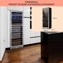 Vinovilla Grande 165 Built-in Uno Weinkühlschrank 425l 165Fl. Glastür 15 Vinovilla Grande 165 Built-in Uno Weinkühlschrank 425l 165Fl. Glastür -Haushaltsgerätegeschäft 10032033 de 0006 usp