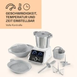 GrandPrix Küchenmaschine 500W / 1000W 2,5l Edelstahl-Rührschüssel -Haushaltsgerätegeschäft 10032089 de 0006 logo