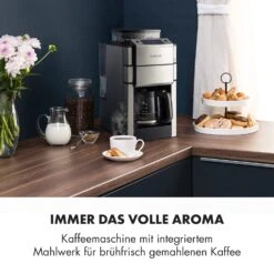 Aromatica X Kaffeemaschine Mahlwerk Glaskanne Aroma+ Edelstahl -Haushaltsgerätegeschäft 10032102 de 0002 logo