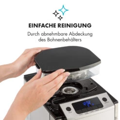 Aromatica X Kaffeemaschine Mahlwerk Glaskanne Aroma+ Edelstahl -Haushaltsgerätegeschäft 10032102 de 0005 logo