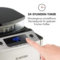 Aromatica X Kaffeemaschine Mahlwerk Glaskanne Aroma+ Edelstahl -Haushaltsgerätegeschäft 10032102 de 0006 logo