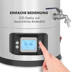 Maischfest Maischekessel 5 Teile 1500/3000W 25l LCD Touch -Haushaltsgerätegeschäft 10032121 de 0007 logo