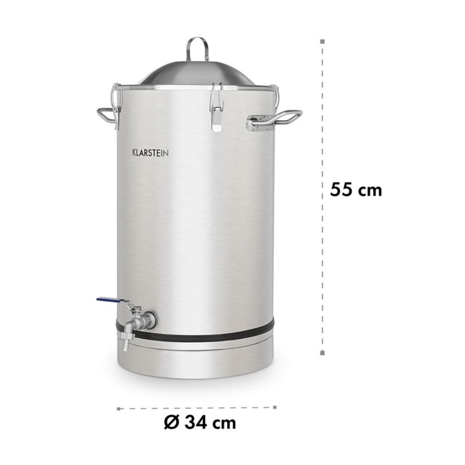 Maischfest Fermenter 25 Fermentierkessel 25 Ltr Gärröhrchen Edelstahl 8 Maischfest Fermenter 25 Fermentierkessel 25 Ltr Gärröhrchen Edelstahl – Bild 6