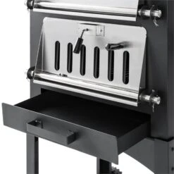 Pizzaiolo Perfetto Pizzaofen 30,5x30,5cm Echtstein 1,2mm Stahl Mobil -Haushaltsgerätegeschäft 10032130 yy 0005 detail pizzaiolo perfet pizzaofen