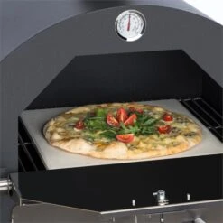 Pizzaiolo Perfetto Pizzastein 30,5x30,5cm Echtstein Schamott -Haushaltsgerätegeschäft 10032174 yy 0002 ambient pizza stone
