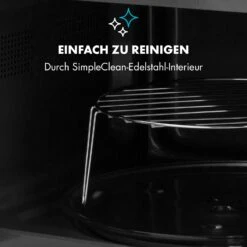 Fine Dinesty 2-in-1-Mikrowelle: 23l 800W / Grill: 1000W Blau -Haushaltsgerätegeschäft 10032201 de 0007 logo