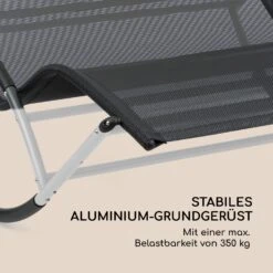 The Big Easy Schwingliege Silber, Wetterfest 350 Kg Max. UV- Schutz -Haushaltsgerätegeschäft 10032241 de 0008 logo