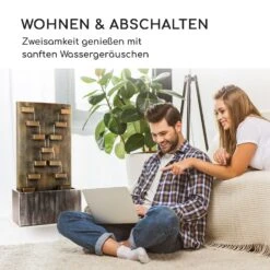 River Crossing Gartenbrunnen In/Outdoor 6W Pumpe 10m Kabel Verzinkt -Haushaltsgerätegeschäft 10032260 de 0005 logo