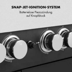 Tomahawk 4.2 SBG Gasgrill 6 Brenner 20,7 KW 64x42cm Grill Edelstahl -Haushaltsgerätegeschäft 10032308 de 0004 logo