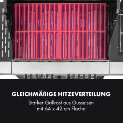 Tomahawk 4.2 SBG Gasgrill 6 Brenner 20,7 KW 64x42cm Grill Edelstahl -Haushaltsgerätegeschäft 10032308 de 0007 logo