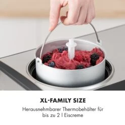 Dolce Bacio Eiscremebereiter Kompressor 2l LCD-Display Touch Edelstahl -Haushaltsgerätegeschäft 10032322 de 0004 logo