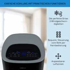 Coolster 4-in-1-Luftkühler 320 M³/h 60 W 4 Ltr Fernbedienung Mobil -Haushaltsgerätegeschäft 10032346 de 0004 usp