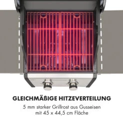 Lucifer 2.0-T Gasgrill 2 X 3,5 KW Brenner 45x44cm Grill Edelstahl -Haushaltsgerätegeschäft 10032455 de 0006 logo