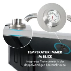 Lucifer 2.0-T Gasgrill 2 X 3,5 KW Brenner 45x44cm Grill Edelstahl -Haushaltsgerätegeschäft 10032455 de 0007 logo