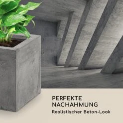 Solidflor Pflanztopf 75 X 20 X 20 Cm Fiberglas In-/Outdoor Hellgrau -Haushaltsgerätegeschäft 10032501 de 0008 logo