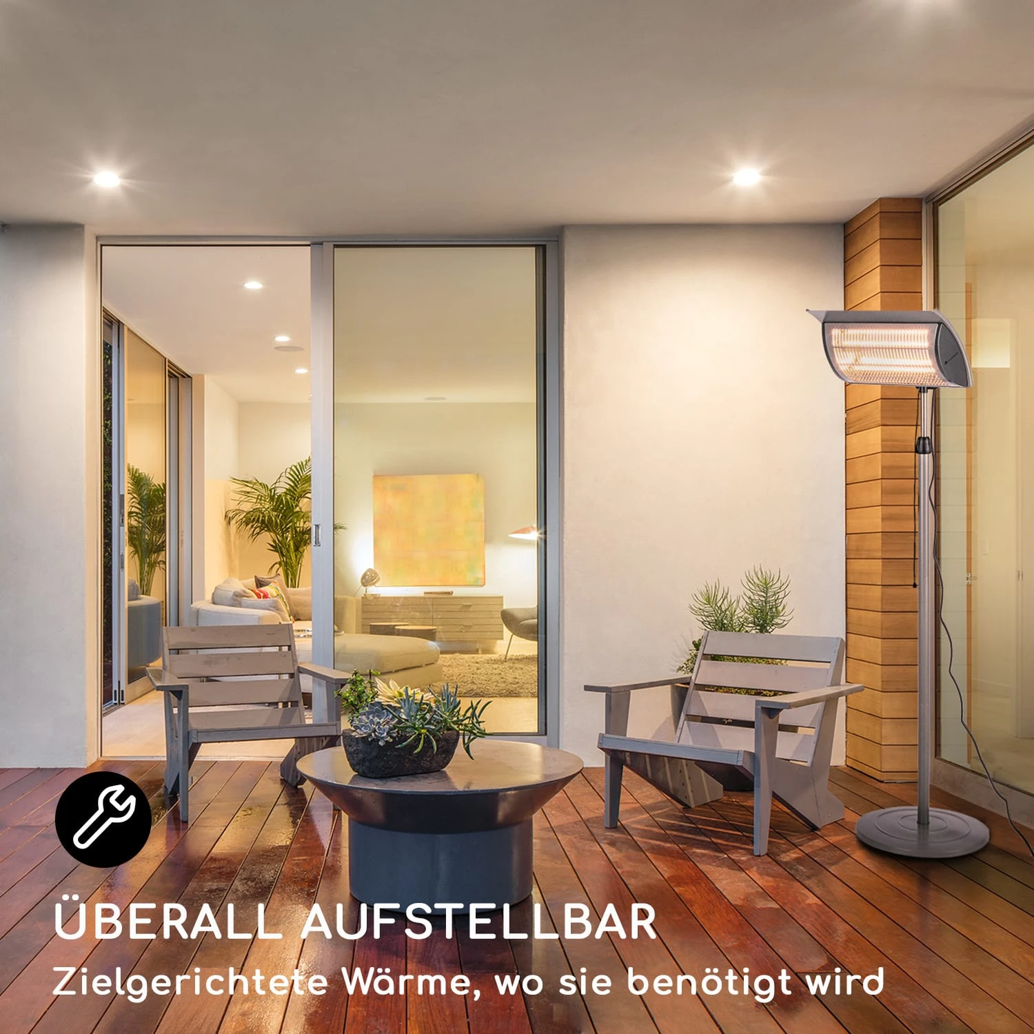 Heat Guard Focus Terrassenheizstrahler IR ComfortHeat 1000/2000W 4 Heat Guard Focus Terrassenheizstrahler IR ComfortHeat 1000/2000W – Bild 2