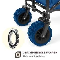 Easy Rider Bollerwagen Bis 70kg Teleskopstange Zusammenklappbar Blau -Haushaltsgerätegeschäft 10032542 de 0004 logo