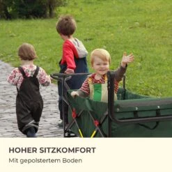 Easy Rider Bollerwagen Bis 70kg Teleskopstange Zusammenklappbar Grün -Haushaltsgerätegeschäft 10032543 de 0008 logo