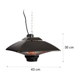Heat Square Infrarot-Heizstrahler 1000/2000W Carbon IP24 LED -Haushaltsgerätegeschäft 10032565 yy 0007 logo Blumfeldt Heat Square Infrarot Heizstrahler reedit v2