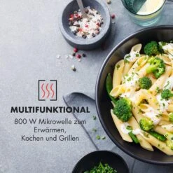 Victoria 20 Einbau-Mikrowelle, 20 L, 800 W, Grill: 1000 W, Schwarz -Haushaltsgerätegeschäft 10032591 de 0004 logo