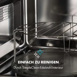 Victoria 20 Einbau-Mikrowelle, 20 L, 800 W, Grill: 1000 W, Schwarz -Haushaltsgerätegeschäft 10032591 de 0008 logo