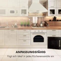 Victoria 20 Einbau-Mikrowelle, 20 L, 800 W, Grill: 1000 W, Elfenbein -Haushaltsgerätegeschäft 10032592 de 0003 logo