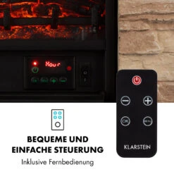 Kaprun Elektrischer Kamin 1800W Steindekor Polystone Fernbedienung -Haushaltsgerätegeschäft 10032596 de 0004 logo