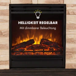 Kaprun Elektrischer Kamin 1800W Steindekor Polystone Fernbedienung -Haushaltsgerätegeschäft 10032596 de 0007 logo