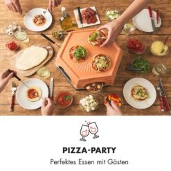 Capricciosa Pizzaofen 1500W Abdeckung Aus Terracotta Warmhaltefunktion -Haushaltsgerätegeschäft 10032597 de 0005 logo