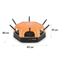 Capricciosa Pizzaofen 1500W Abdeckung Aus Terracotta Warmhaltefunktion -Haushaltsgerätegeschäft 10032597 yy 0009 logo