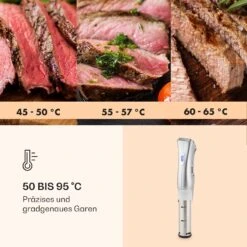 Quickstick Sous Vide Garer Thermostat: 50-95 °C Für 20 L Edelstahl -Haushaltsgerätegeschäft 10032670 de 0003 logo