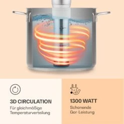 Quickstick Sous Vide Garer Thermostat: 50-95 °C Für 20 L Edelstahl -Haushaltsgerätegeschäft 10032670 de 0005 logo