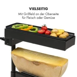 Appenzell Peak Raclette Mit Grill 1000W Thermostatschalter Schwarz -Haushaltsgerätegeschäft 10032694 de 0004 logo