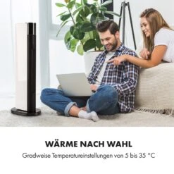 Hightower Heat Deluxe Heizlüfter Ventilator 2200W Thermostat 35°C -Haushaltsgerätegeschäft 10032777 de 0002 logo