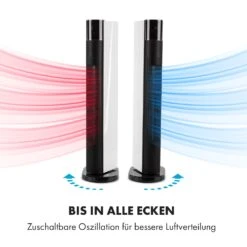 Hightower Heat Deluxe Heizlüfter Ventilator 2200W Thermostat 35°C -Haushaltsgerätegeschäft 10032777 de 0007 logo