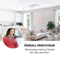 Wonderwall Smart Infrarotheizung 100x30cm App 300W Wochentimer IP24 -Haushaltsgerätegeschäft 10032785 de 0003 logo