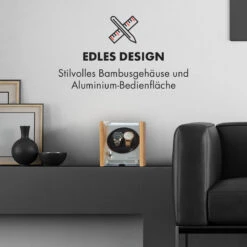 Hanoi 2 Uhrenbeweger, 2 Uhren, 3 Geschwindigkeiten, 4 Modi, Bambus -Haushaltsgerätegeschäft 10032797 de 0005 logo