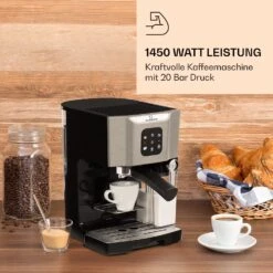 BellaVita Kaffeemaschine 3-in-1 1450 W 20 Bar Milchschäumer -Haushaltsgerätegeschäft 10032806 de 0002 logo