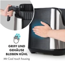 AeroVital Deluxe Heißluftfritteuse 1700W 5,4 Liter Edelstahl -Haushaltsgerätegeschäft 10032849 de 0006 logo