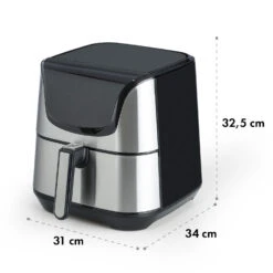 AeroVital Deluxe Heißluftfritteuse 1700W 5,4 Liter Edelstahl -Haushaltsgerätegeschäft 10032849 yy 0010 logo