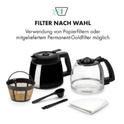 Aromatica II Set Kaffeemaschine, Mahlwerk, 1,25 L, Schwarz -Haushaltsgerätegeschäft 10032874 de 0004 logo