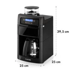 Aromatica II Set Kaffeemaschine, Mahlwerk, 1,25 L, Schwarz -Haushaltsgerätegeschäft 10032874 yy 0011 logo Klarstein Aromatica II Duo Kaffeemaschine schwarz reedit